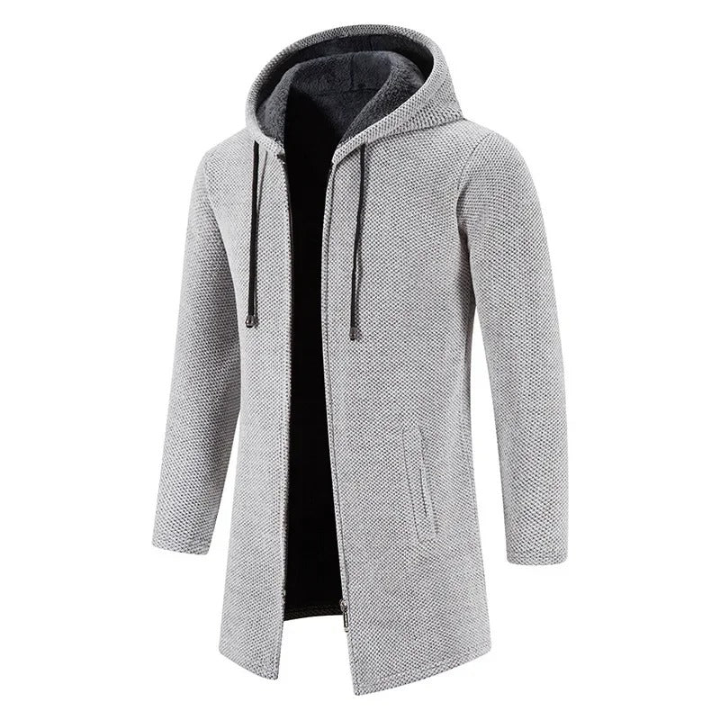 Cardy™ – Cardigan mit Kapuze und Fleece-Fütterung