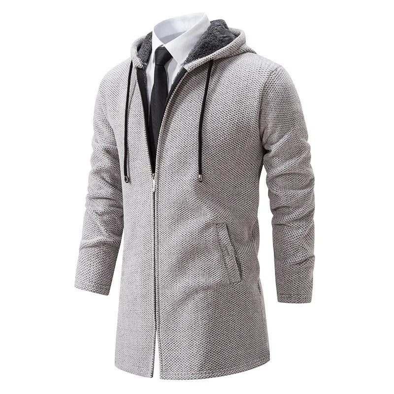 Cardy™ – Cardigan mit Kapuze und Fleece-Fütterung